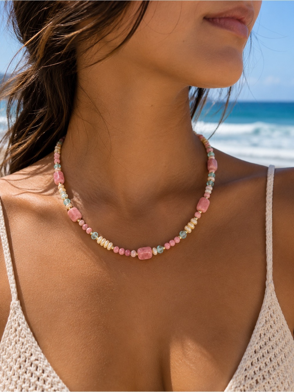 Melia Gemstone Necklace #EN51